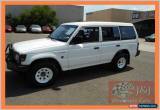 Classic 1995 Mitsubishi Pajero NJ GLS LWB (4x4) White Manual 5sp M Wagon for Sale