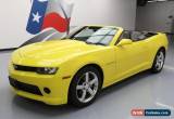 Classic 2014 Chevrolet Camaro LT Convertible 2-Door for Sale