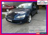 2003 Subaru Liberty B4 Safety Pack Blue Manual M Wagon for Sale