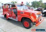 Classic 1979 Toyota Landcruiser Fire Truck Deluxe (4x4) Red Manual 4sp M Wagon for Sale