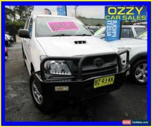 Classic 2009 Toyota Hilux KUN26R 09 Upgrade SR (4x4) White Automatic 4sp A for Sale