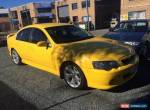 2005 Ford Falcon BA XR6 Yellow Automatic 4sp A Sedan for Sale