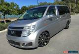 Classic 2003 Nissan Elgrand E51 Silver Automatic 5sp A Wagon for Sale