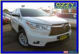 Classic 2014 Toyota Kluger GSU50R GX (4x2) White Automatic 6sp A Wagon for Sale