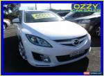 2009 Mazda 6 GH MY09 Diesel White Manual 6sp M Wagon for Sale