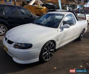 Classic 2001 Holden Commodore VU White Manual 5sp M Utility for Sale