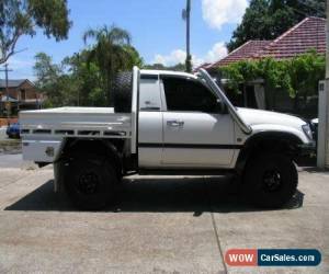 Classic 2001 Toyota Landcruiser HZJ100R (4x4) White Manual 5sp M Cab Chassis for Sale