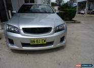 2009 Holden Commodore VE MY09.5 SV6 Silver Manual 6sp M Utility for Sale