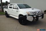 Classic 2008 Toyota Hilux KUN26R 08 Upgrade SR5 (4x4) White Manual 5sp M for Sale