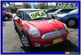 Classic 2008 Mini Cooper R56 Chilli Red Manual 6sp M Hatchback for Sale