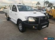 2010 Toyota Hilux KUN26R MY11 Upgrade SR (4x4) White Manual 5sp M for Sale