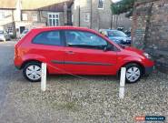 2006 FORD FIESTA STUDIO RED 12 months mot- intermittent issue please read for Sale