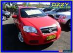 2006 Holden Barina TK Red Manual 5sp M Sedan for Sale