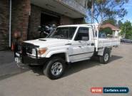 2009 Toyota Landcruiser VDJ79R MY09 GXL (4x4) White 5sp 5 SP MANUAL Cab Chassis for Sale