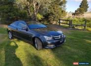 2012 mercedes c250 7speed auto coupe for Sale