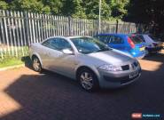 2004 RENAULT MEGANE COUPE CONVERTIBLE FIDJI 16V GREY - 90k Miles MOT Sept 2016 for Sale