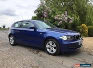 BMW 1 SERIES 118D SE, Blue, Manual, Diesel, 2007  for Sale