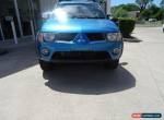 2006 Mitsubishi Triton MK MY06 GLX-R (4x4) Blue Manual 5sp M Dual Cab Utility for Sale