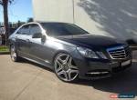 2011 Mercedes-Benz E350 212 Avantgarde Grey Automatic 7sp A Sedan for Sale