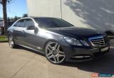 Classic 2011 Mercedes-Benz E350 212 Avantgarde Grey Automatic 7sp A Sedan for Sale