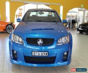 Classic 2010 Holden Ute SV6 Blue Automatic A Utility for Sale