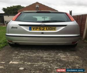 Classic 2002 FORD FOCUS 1.4 5 DOOR SILVER for Sale