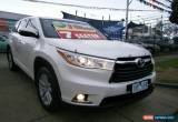 Classic 2014 Toyota Kluger GSU55R GX (4x4) Crystal Pearl Automatic 6sp A Wagon for Sale