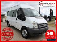 2010 Ford Transit VM Bus Mid Roof 12st 5dr Man 6sp, 2.4DT Manual M Bus for Sale