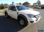 2010 Ford Ranger PK XL (4x4) White Manual 5sp M Dual Cab Pick-up for Sale