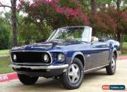 1969 Ford Mustang Convertible  for Sale