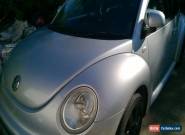 2004 volkswagen beetle 2.0 silver new mot for Sale