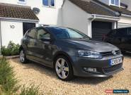 VW Polo 2009 SE L, 34,100 miles, 2 owners, 5dr, 1.4 petrol, metallic grey, FSH for Sale