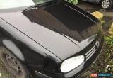 Classic VOLKSWAGEN GOLF S 1.6 PETROL 2002 BLACK 5 DOOR HATCHBACK ELECTRIC SUN-ROOF for Sale