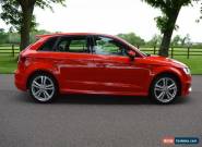 AUDI A3 2.0TDI S LINE 5DR SPORT BACK  for Sale