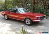 Classic 1968 Ford Mustang Base Convertible 2-Door for Sale