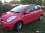 2010 Toyota Yaris Pink manual for Sale