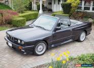 BMW: M3 Cabriolet for Sale