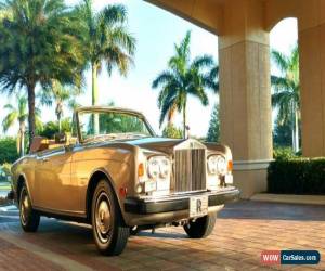 Classic 1982 Rolls-Royce Corniche Convertible for Sale