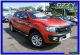 Classic 2012 Ford Ranger PX Wildtrak 3.2 (4x4) Orange Automatic 6sp A Crewcab for Sale