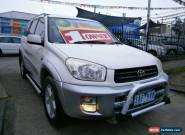 2002 Toyota RAV4 ACA21R Cruiser (4x4) White Automatic 4sp A Wagon for Sale