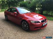 2010 BMW M3 V8/DCT COUPE MELBOURNE RED/TAN 72K MLS WITH FULL SERVICE HISTORY for Sale