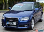 2012 12 AUDI A3 2.0 SPORTBACK TDI SPORT 5D AUTO 138 BHP DIESEL for Sale