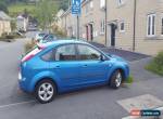 Ford Focus 1.6 Zetec Petrol Blue 83000 miles 12 month mot  for Sale