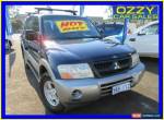 2003 Mitsubishi Pajero NP GLS LWB (4x4) Blue Automatic 5sp A Wagon for Sale