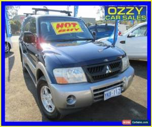 Classic 2003 Mitsubishi Pajero NP GLS LWB (4x4) Blue Automatic 5sp A Wagon for Sale