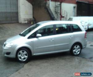 Classic 2008 VAUXHALL ZAFIRA BREEZE CDTI SILVER for Sale