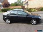 2008/58 FORD FOCUS 1.6 ZETEC 5DR BLACK AC ALLOYS FSH for Sale