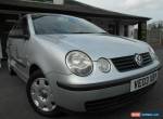 Volkswagen Polo 1.2L E 55bhp 3 Door Manual Hatchback 2003 Silver/Grey Cloth for Sale