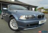 Classic BMW 320i 2.2Li SE 168bhp 2 Door Manual Cabriolet 2001/Y Lilac Blue/Beige Leather for Sale