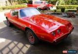 Classic Pontiac 1979 Firebird "REDBIRD" for Sale